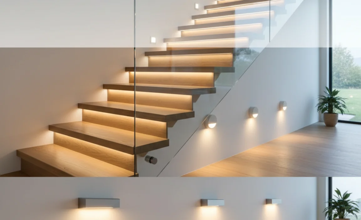 Types of Motion Activated Lights for Stairs