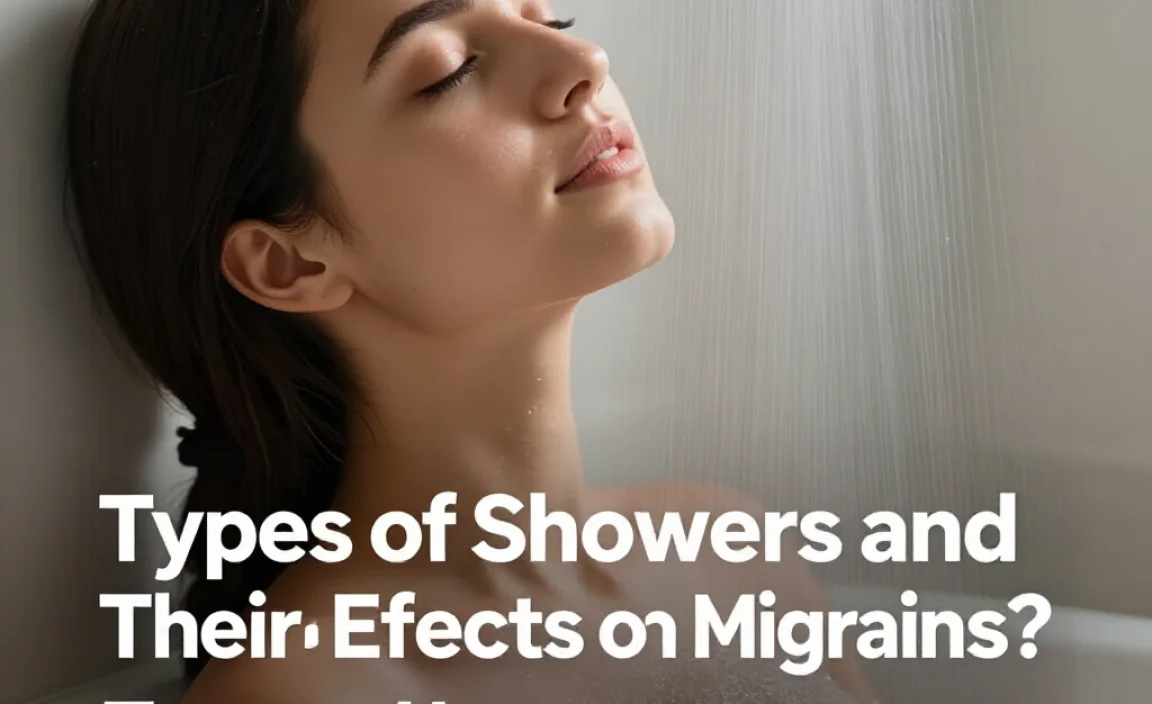 Types of Showers and Their Effects on Migraines