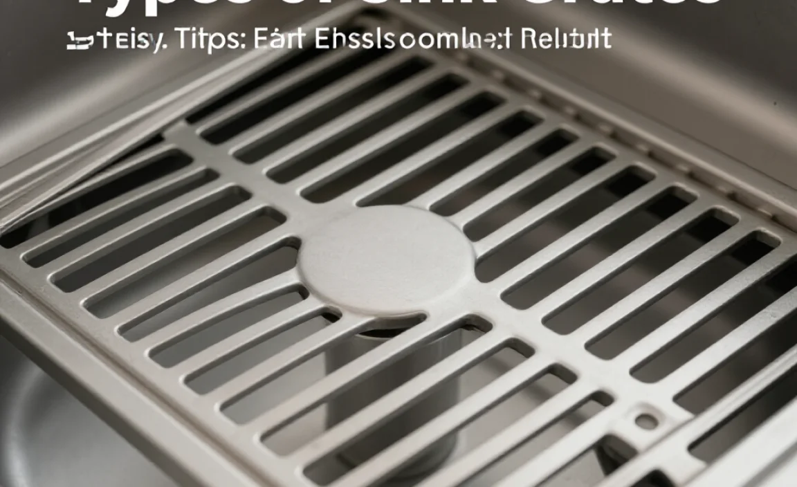 Types of Sink Grates