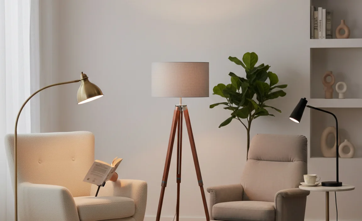Types of Small Floor Lamps