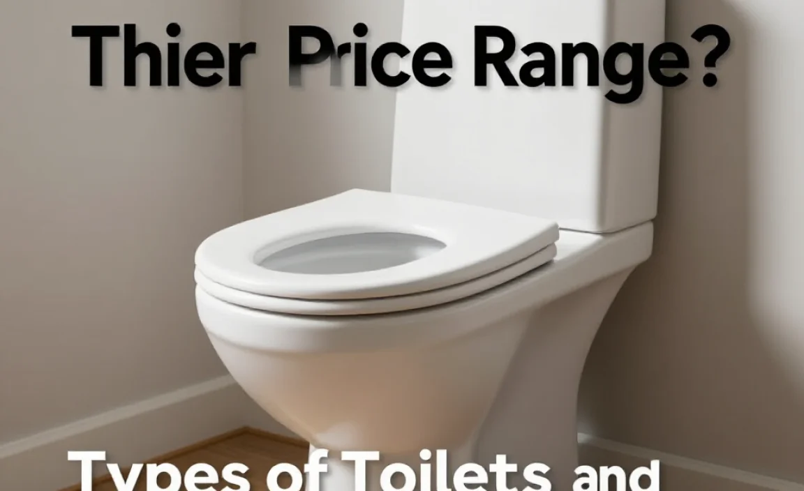 Types of Toilets and Their Price Ranges