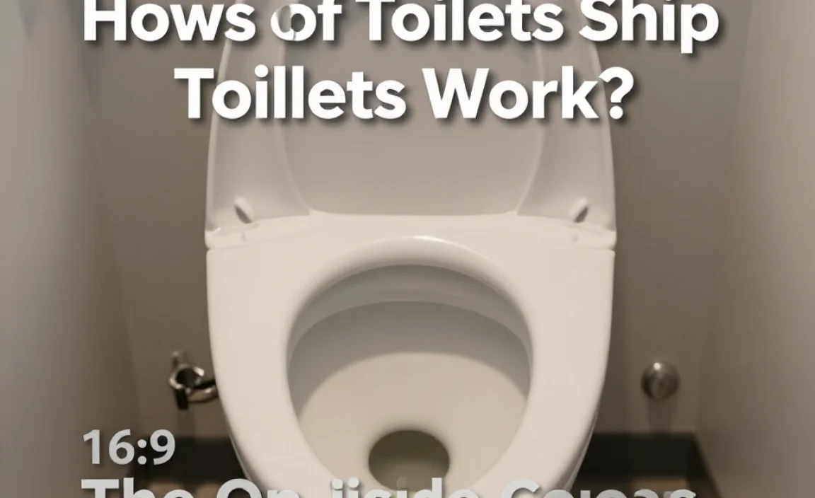 Types of Toilets Used on Cruise Ships