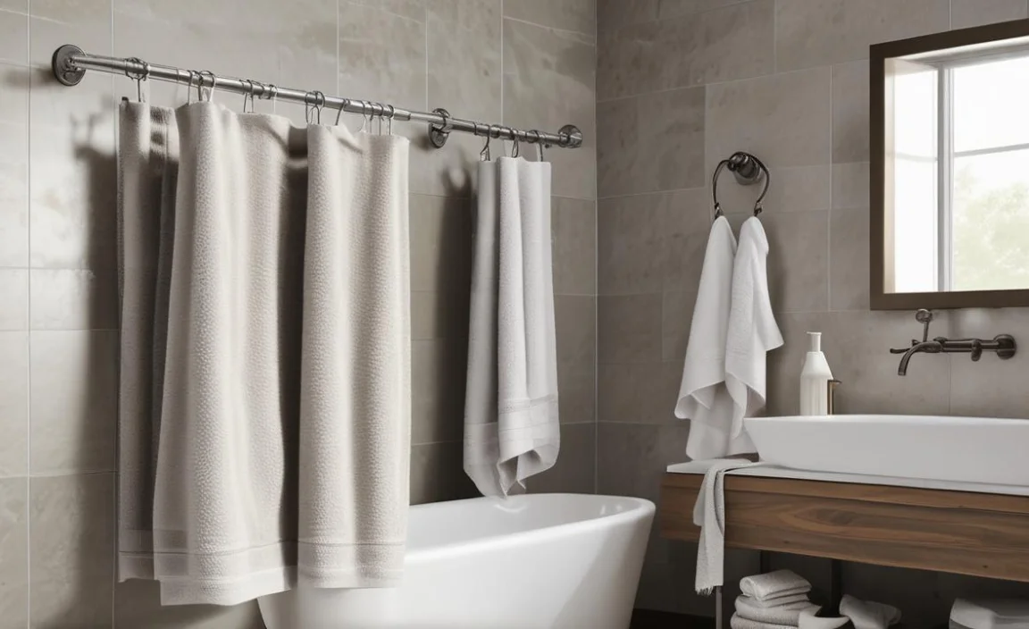 Types of Towel Bars Available