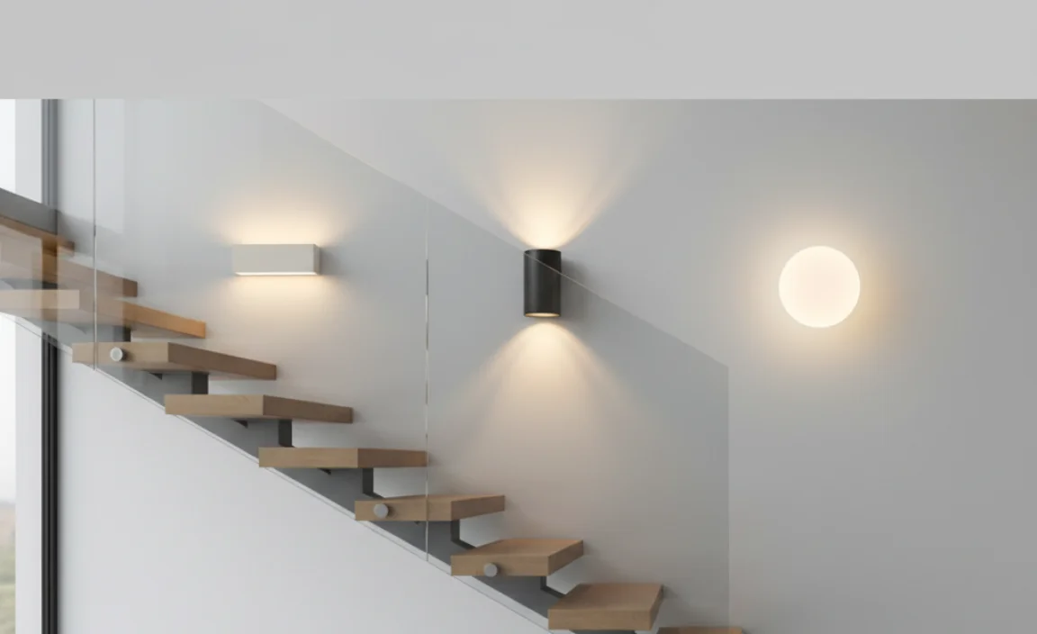 Types of Wall Sconces for Stairwells