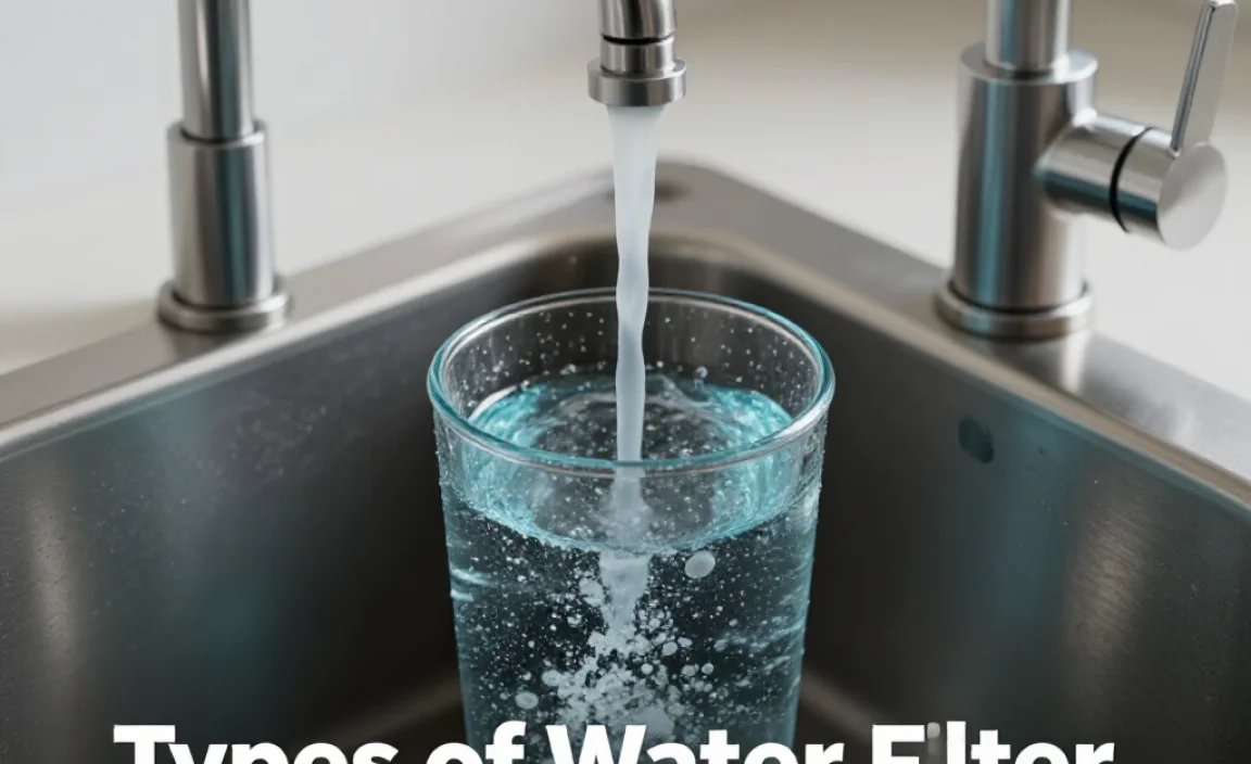 Types of Water Filters for Home Use