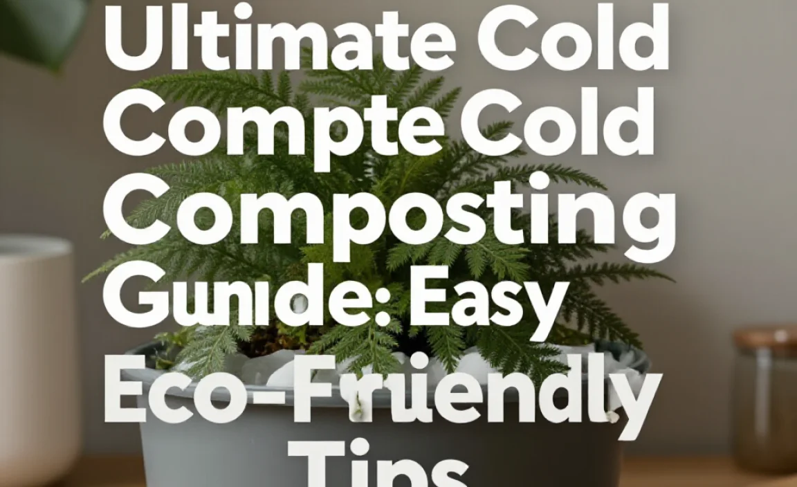 Ultimate Cold Composting Guide: Easy Eco-Friendly Tips