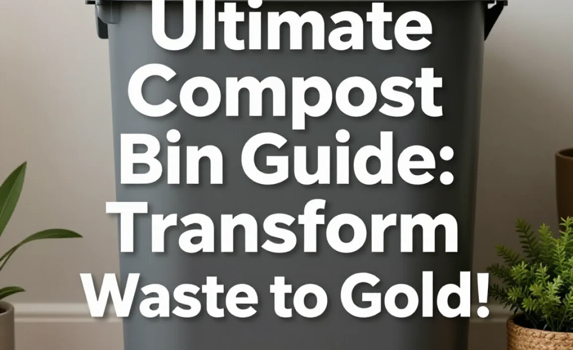 Ultimate Compost Bin Guide: Transform Waste to Gold!