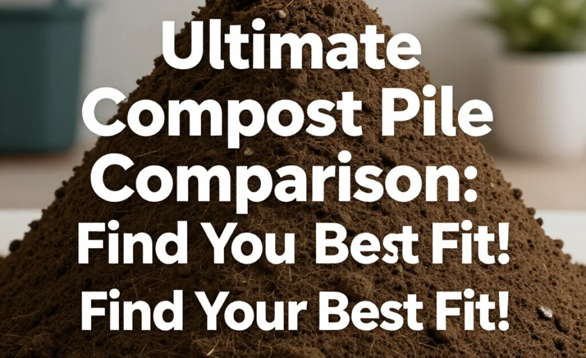 Ultimate Compost Pile Comparison: Find Your Best Fit!