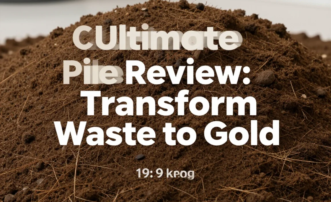 Ultimate Compost Pile Review: Transform Waste to Gold