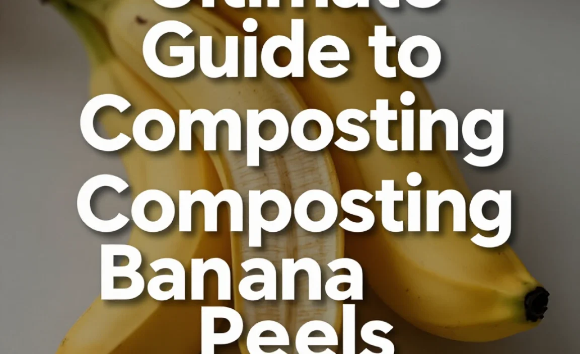 Ultimate Guide to Composting Banana Peels Easily
