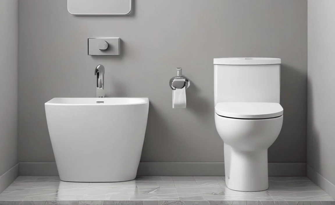 Ultimate Platinum Finish Bidet for Bathrooms