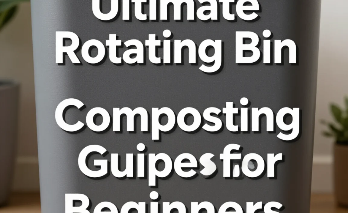 Ultimate Rotating Bin Composting Guide for Beginners