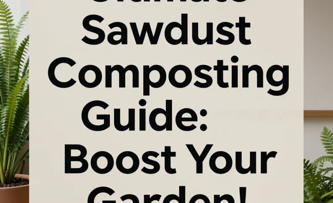 Ultimate Sawdust Composting Guide: Boost Your Garden!
