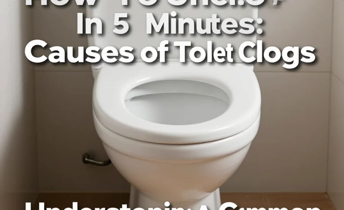 Understanding Common Causes of Toilet Clogs