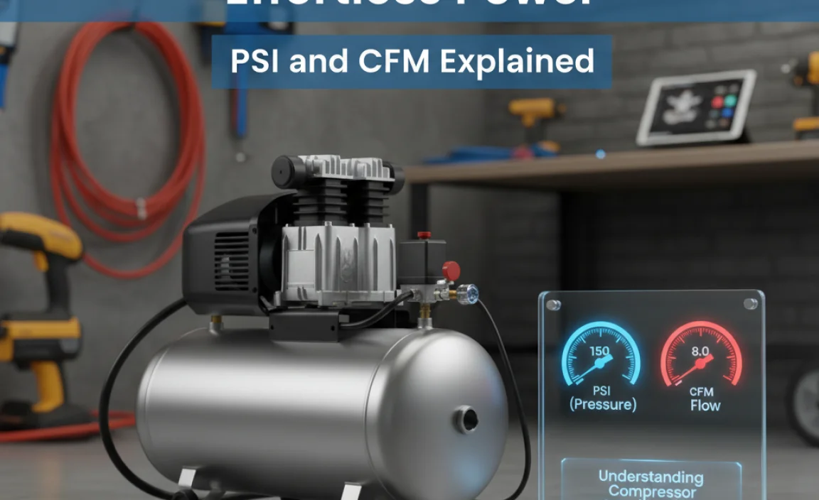 Understanding Compressor Specifications: PSI and CFM Explained
