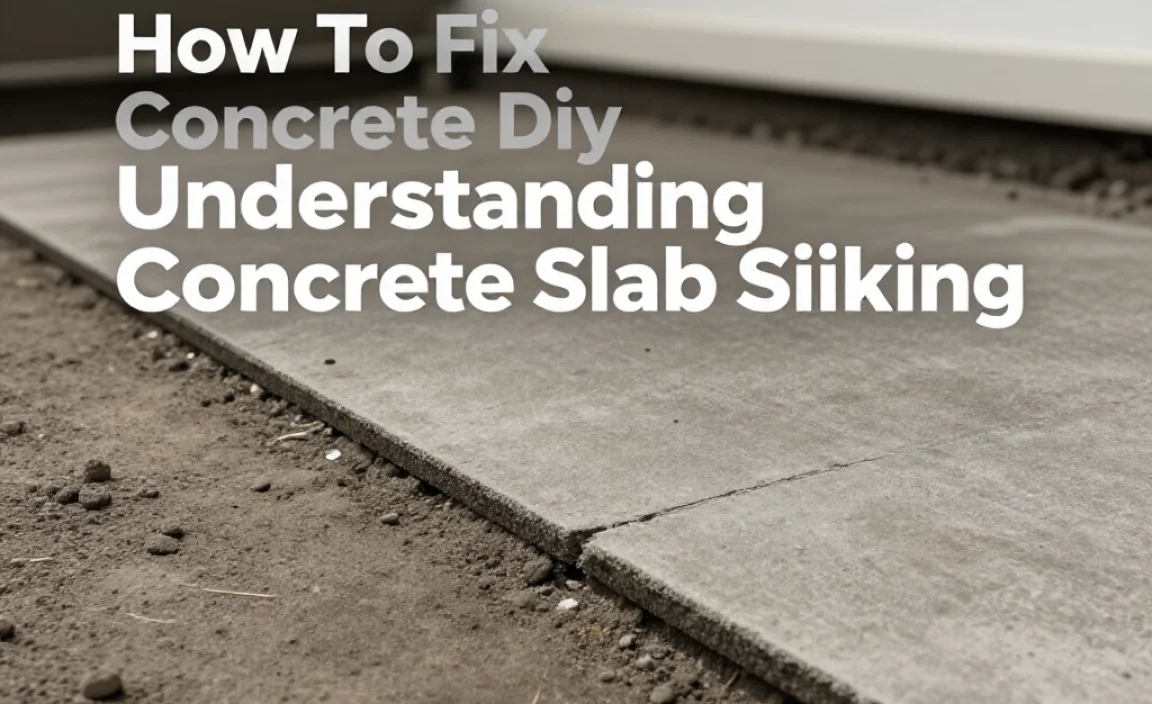 Understanding Concrete Slab Sinking