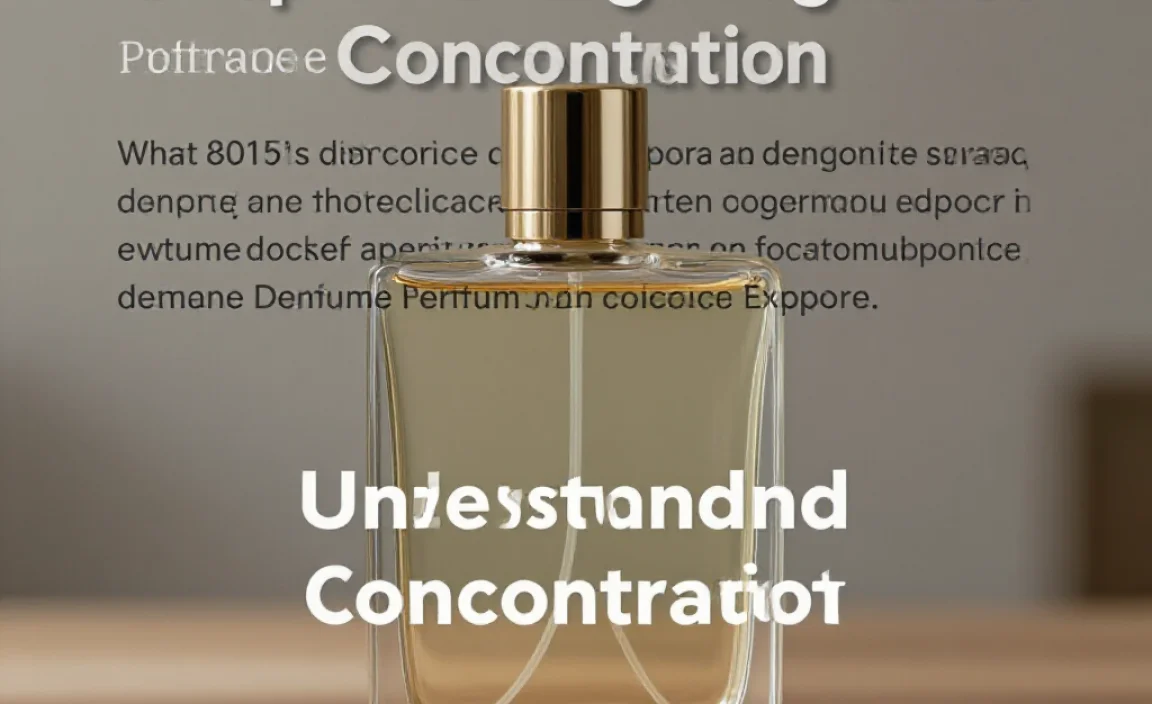 Understanding Fragrance Concentration