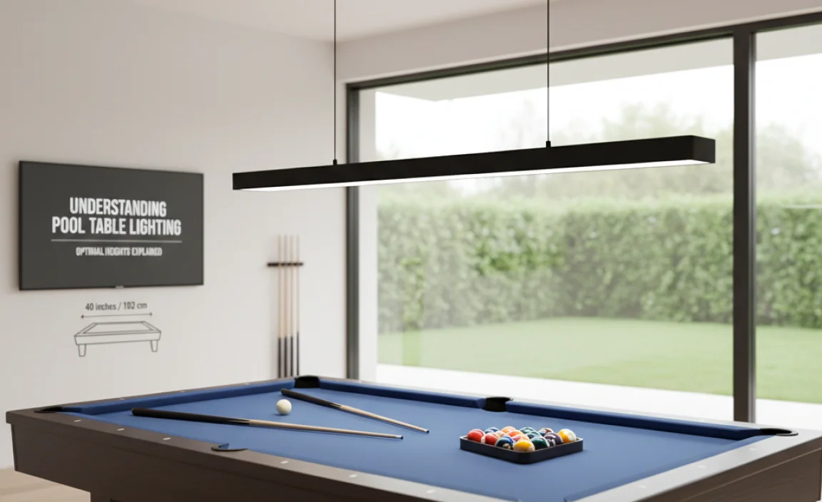Understanding Pool Table Lighting