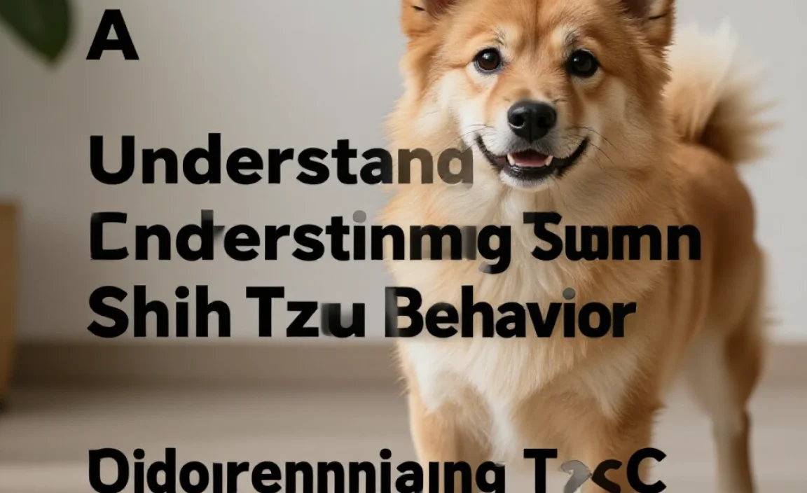 Understanding Shih Tzu Behavior