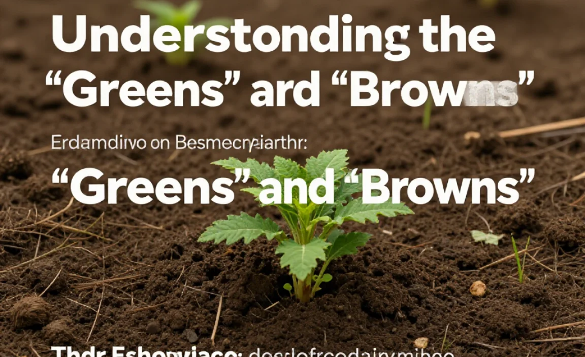 Understanding the &ldquo;Greens&rdquo; and &ldquo;Browns&rdquo;