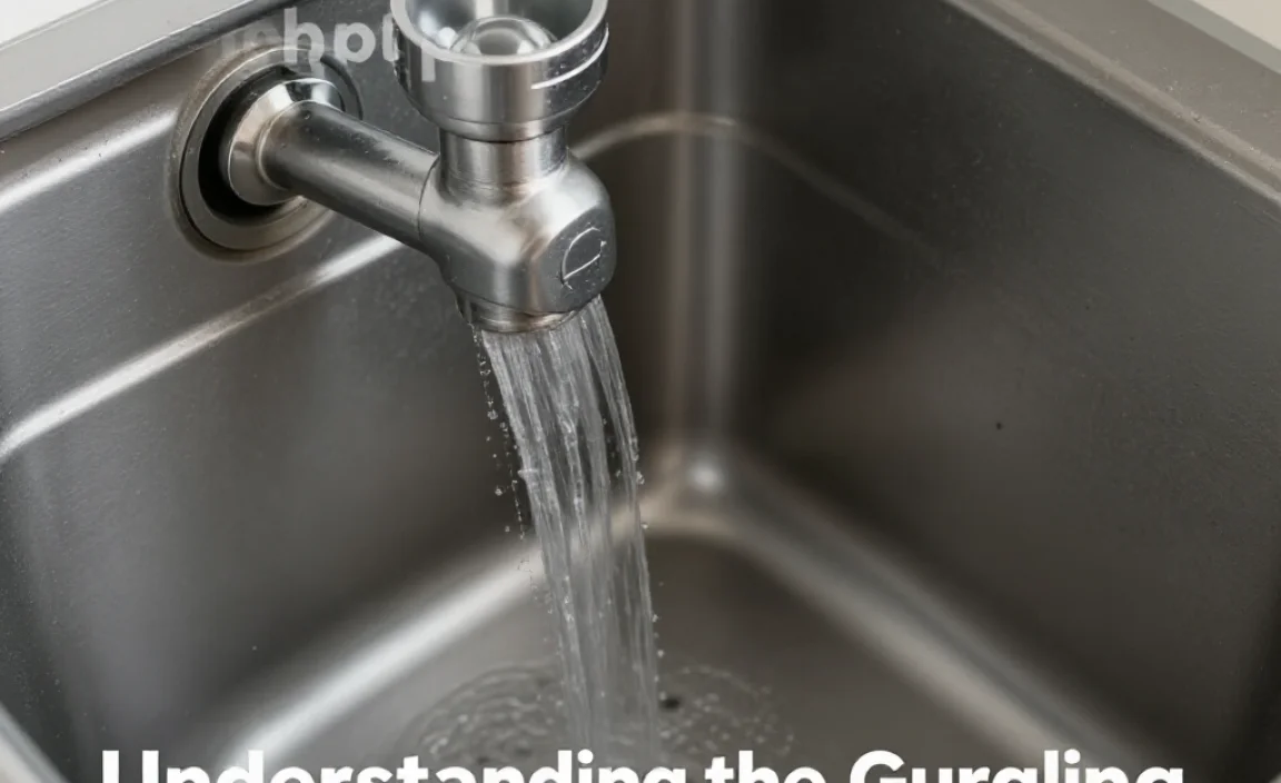 Understanding the Gurgling Sink Problem