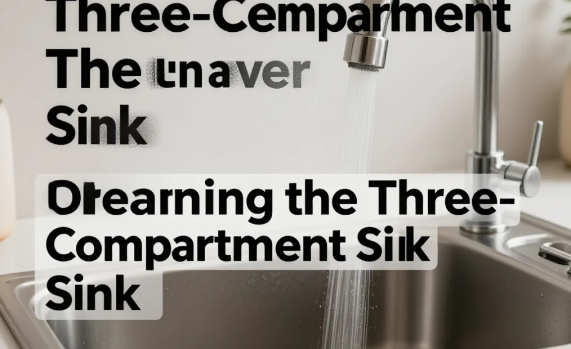 Understanding the Three-Compartment Sink