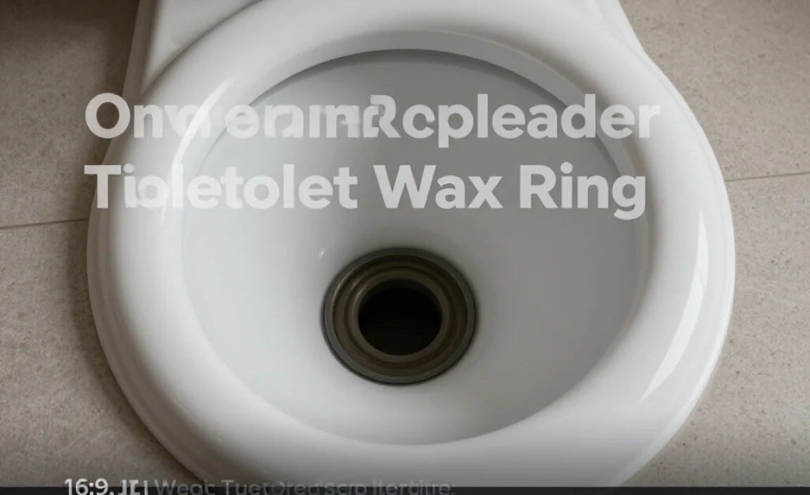Understanding the Toilet Wax Ring