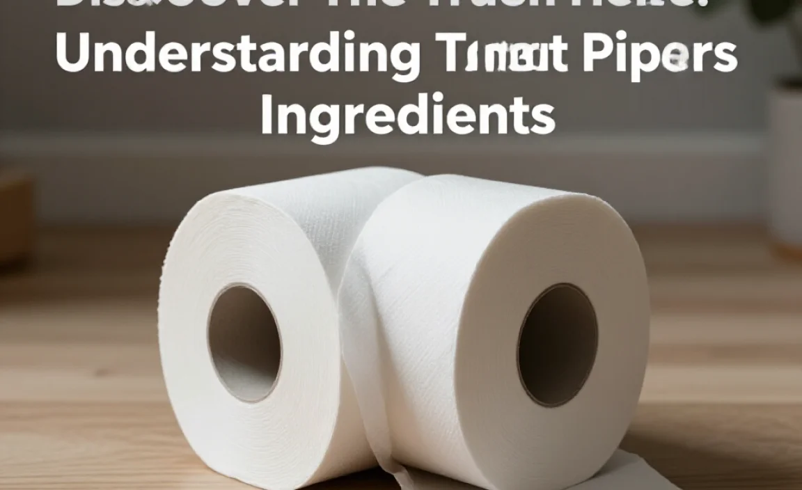 Understanding Toilet Paper Ingredients