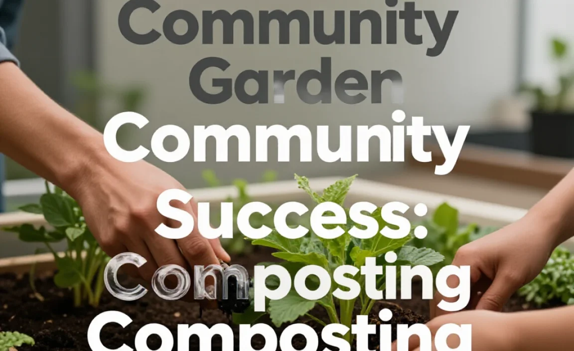 Unlock Community Garden Success: Composting Benefits