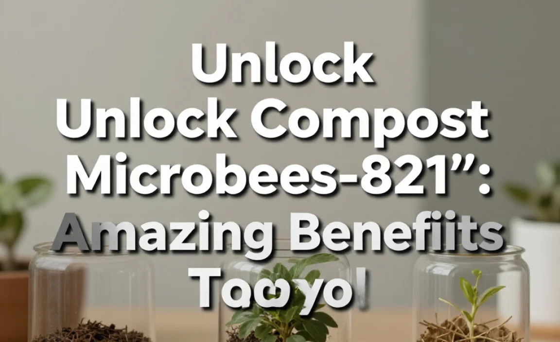 Unlock Compost Microbes’ Amazing Benefits Today!