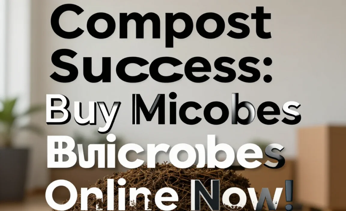 Unlock Compost Success: Buy Microbes Online Now!