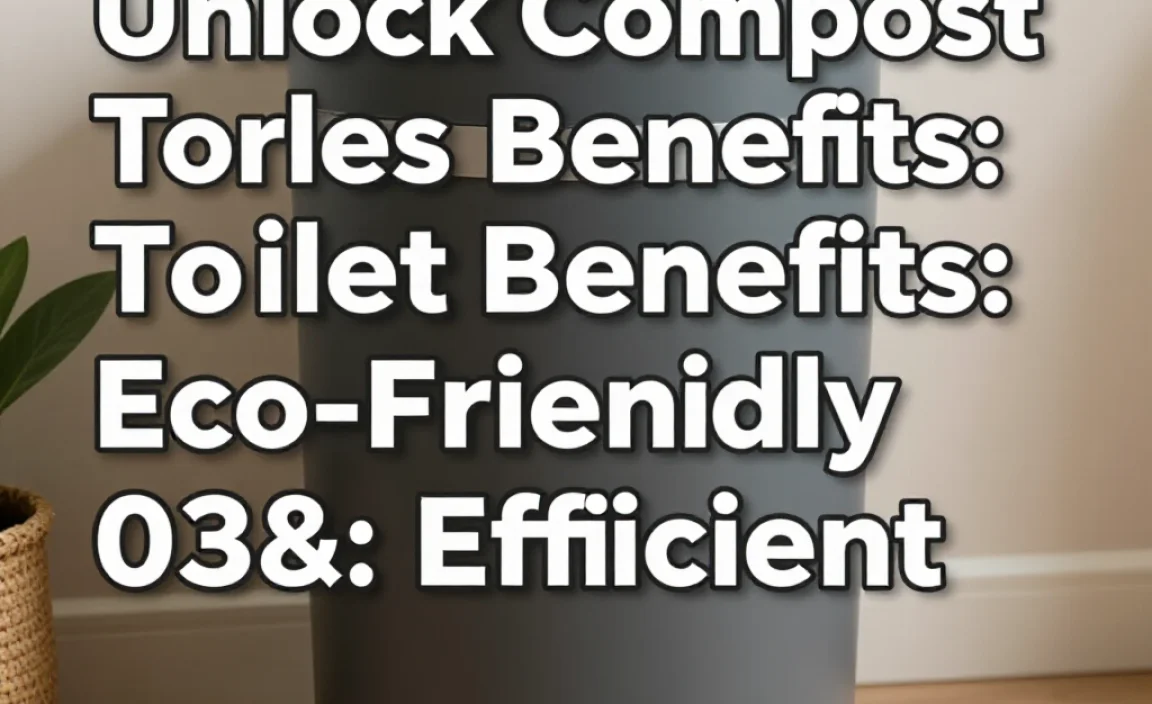 Unlock Compost Toilet Benefits: Eco-Friendly & Efficient