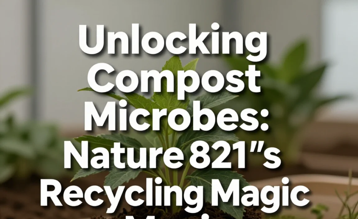 Unlocking Compost Microbes: Nature’s Recycling Magic