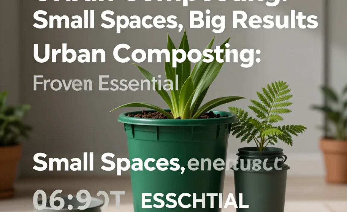 Urban Composting: Small Spaces, Big Results