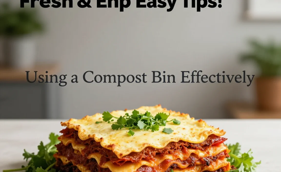 Using a Compost Bin Effectively