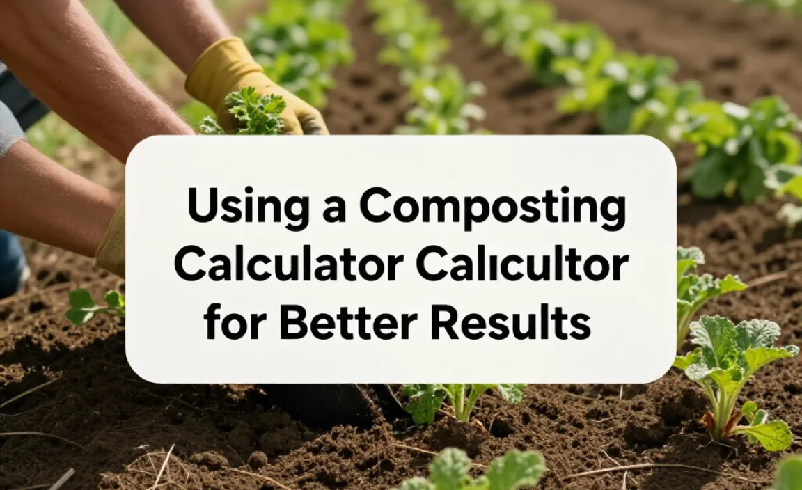 Using a Composting Calculator for Better Results