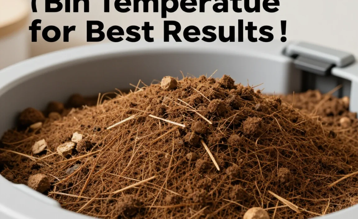 Using a Table to Track Compost Temperature
