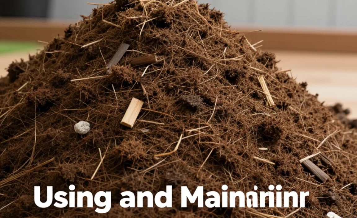 Using and Maintaining Your Compost Heap