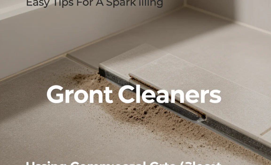 Using Commercial Grout Cleaners