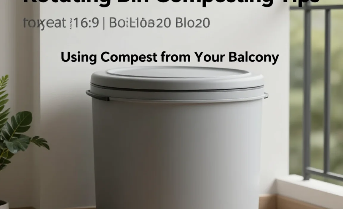Using Compost from Your Balcony