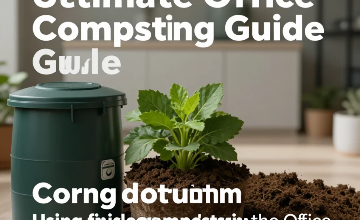 Using Finished Compost in the Office