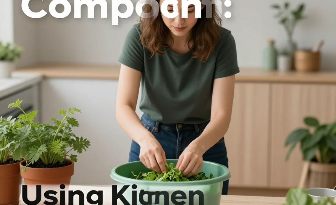 Using Kitchen Compost in the Garden