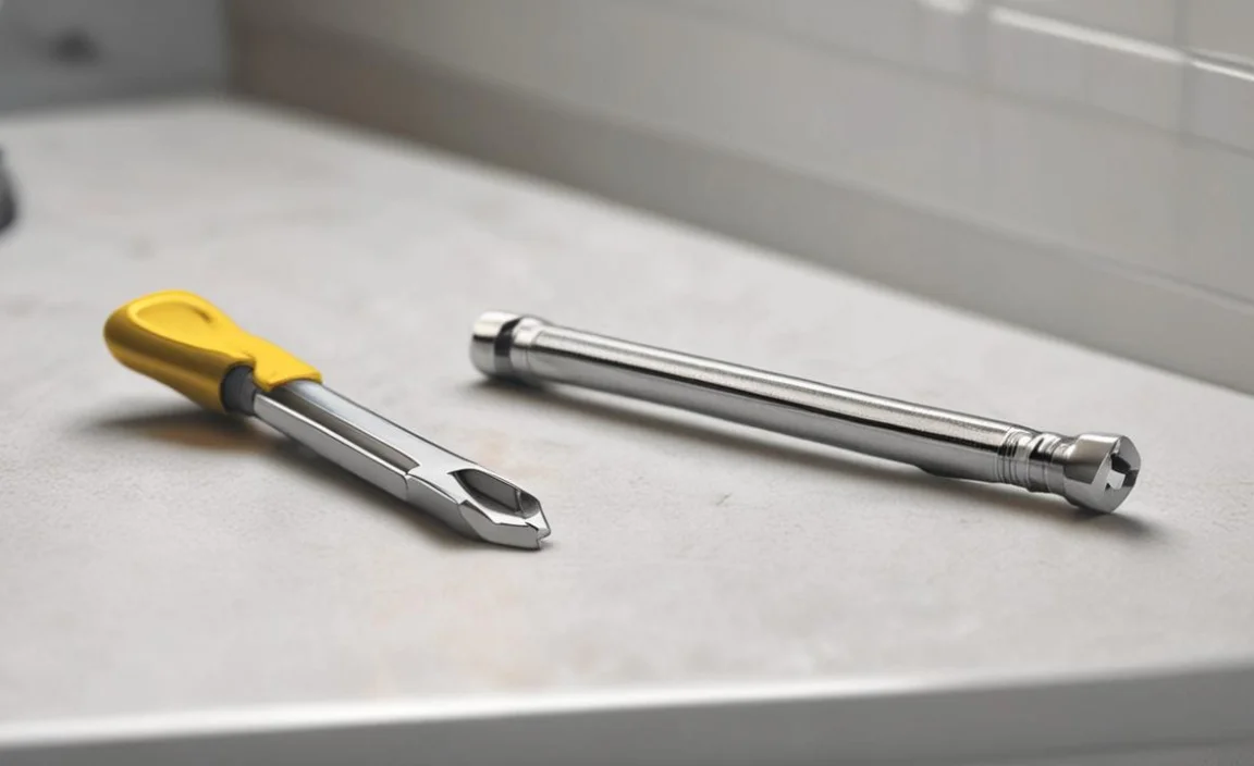 Using the Allen Wrench Correctly on Faucet