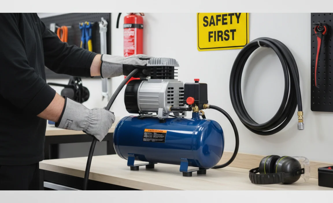 Using Your 2-Gallon Air Compressor Safely