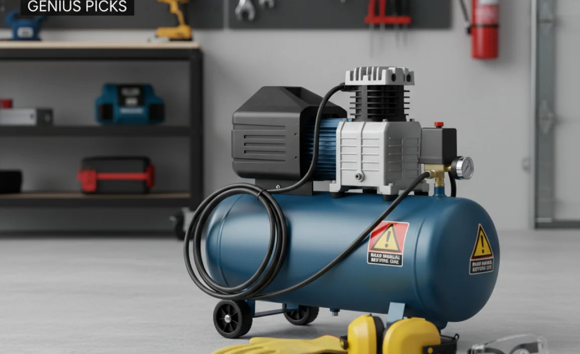 Using Your 240V 6-Gallon Air Compressor Safely