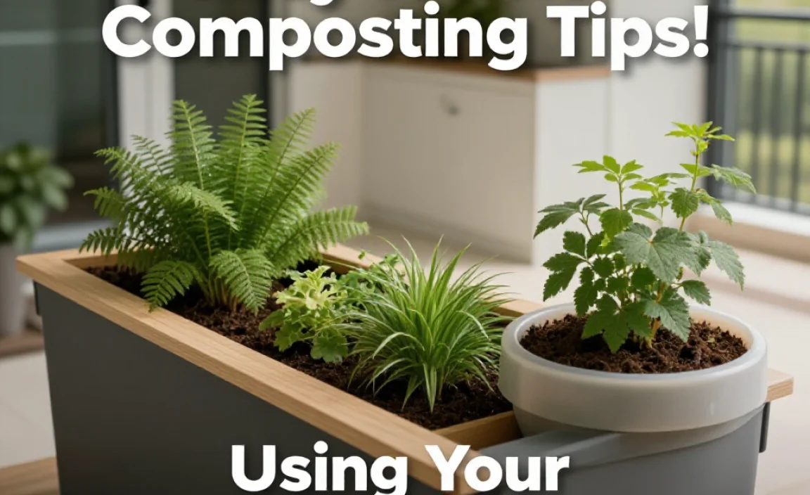 Using Your Compost for Gardening
