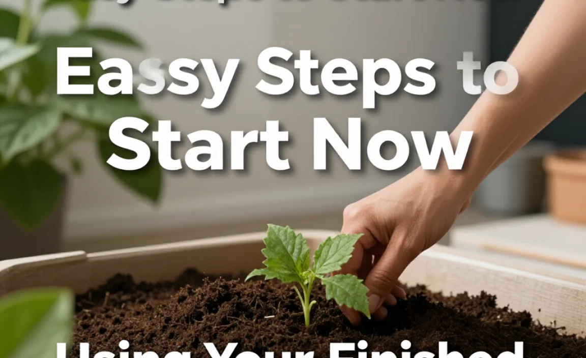 Using Your Finished Compost