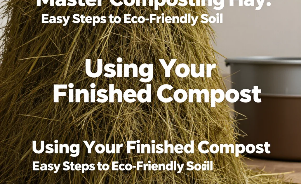 Using Your Finished Compost