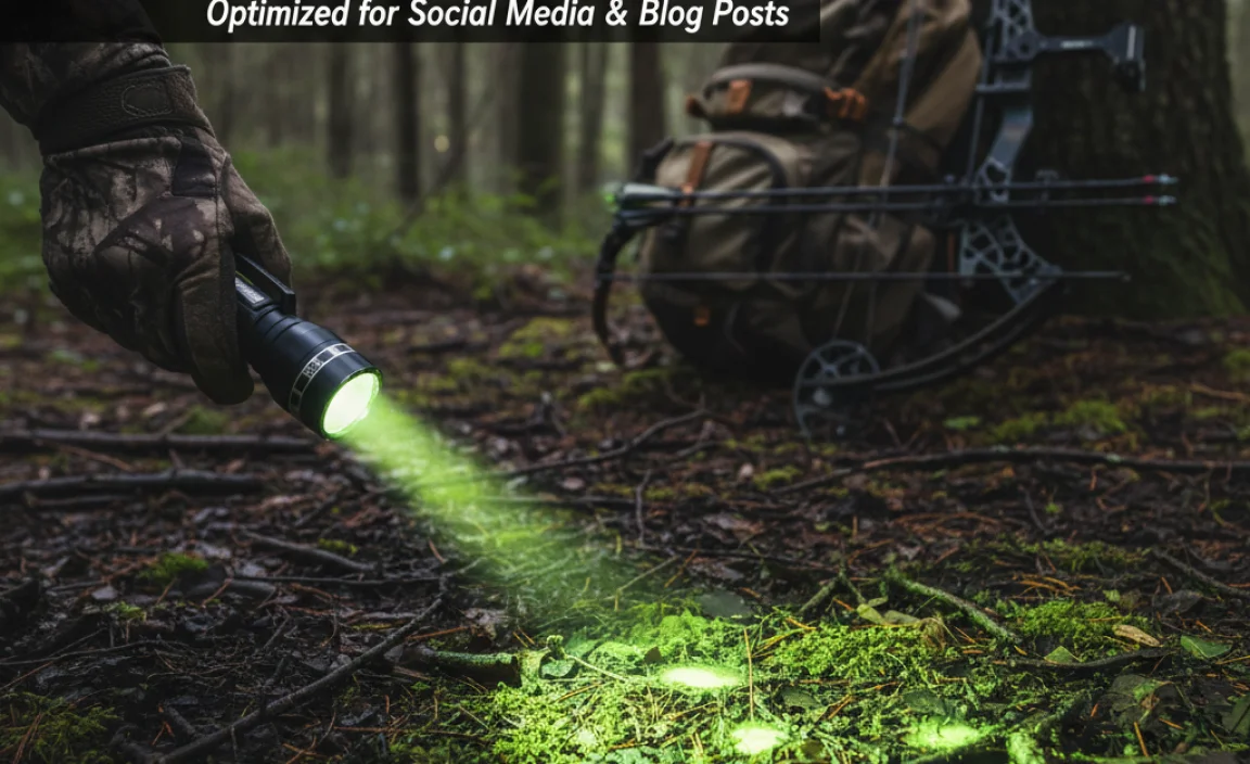 Uv Light For Tracking Deer Blood: Find Your Shot Fast!