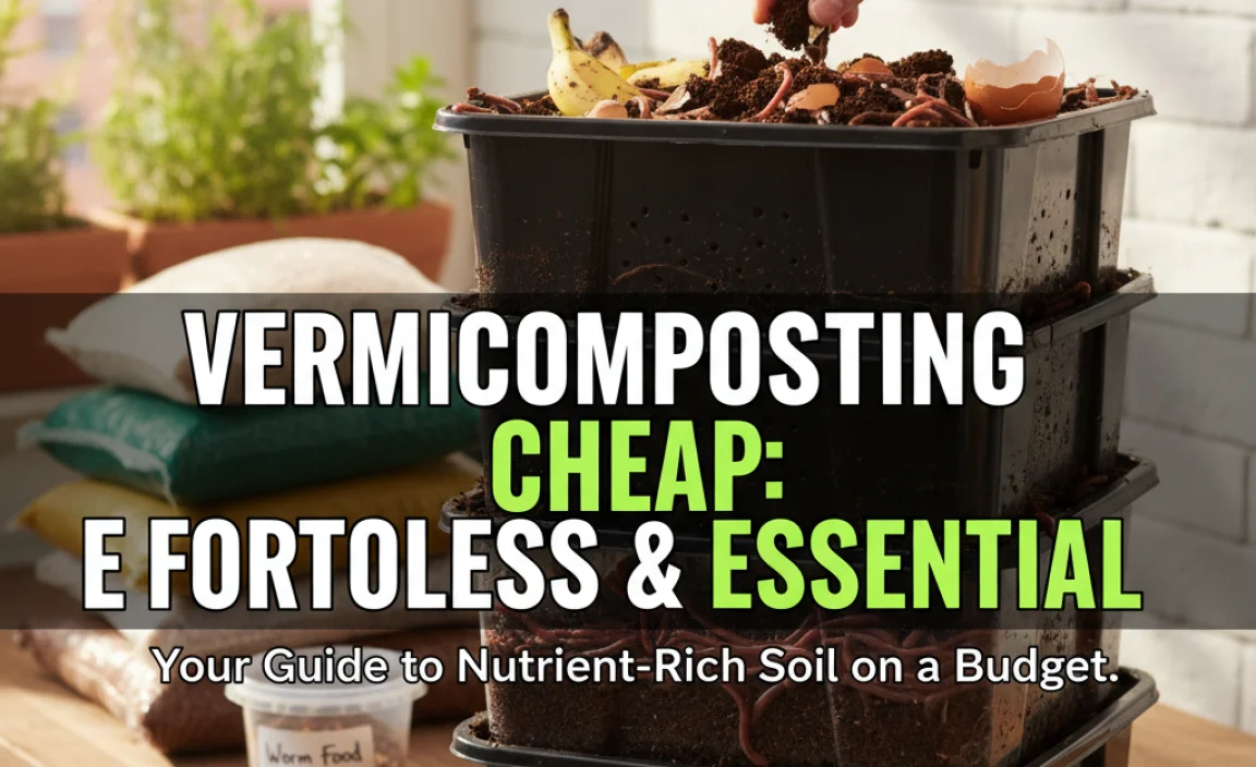 Vermicomposting Cheap: Effortless & Essential